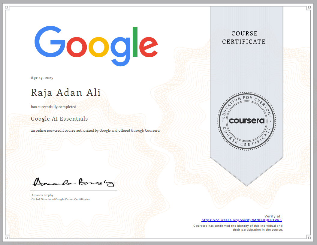Google AI Essentials